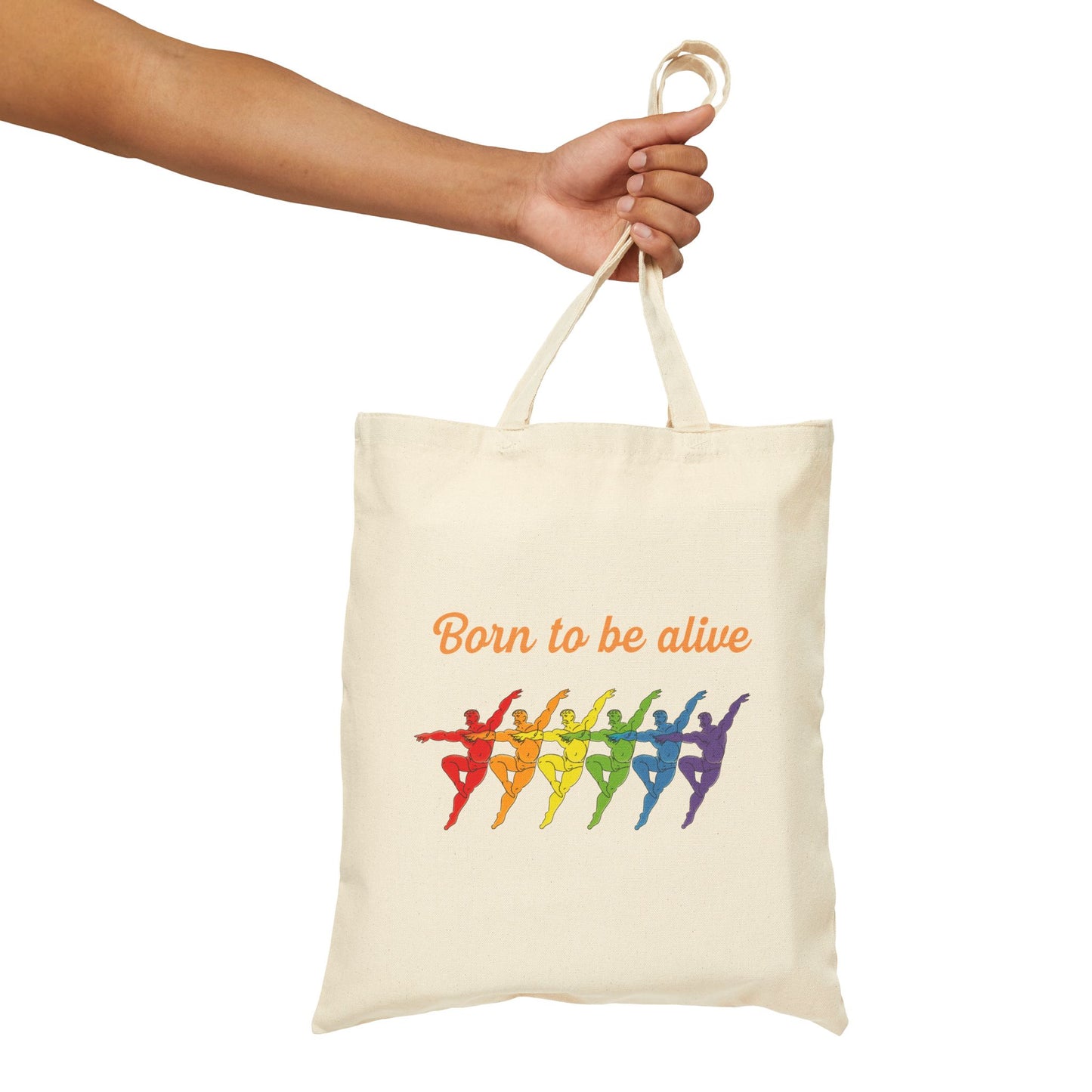 Born to be Alive-Pride Collection Tote Bag