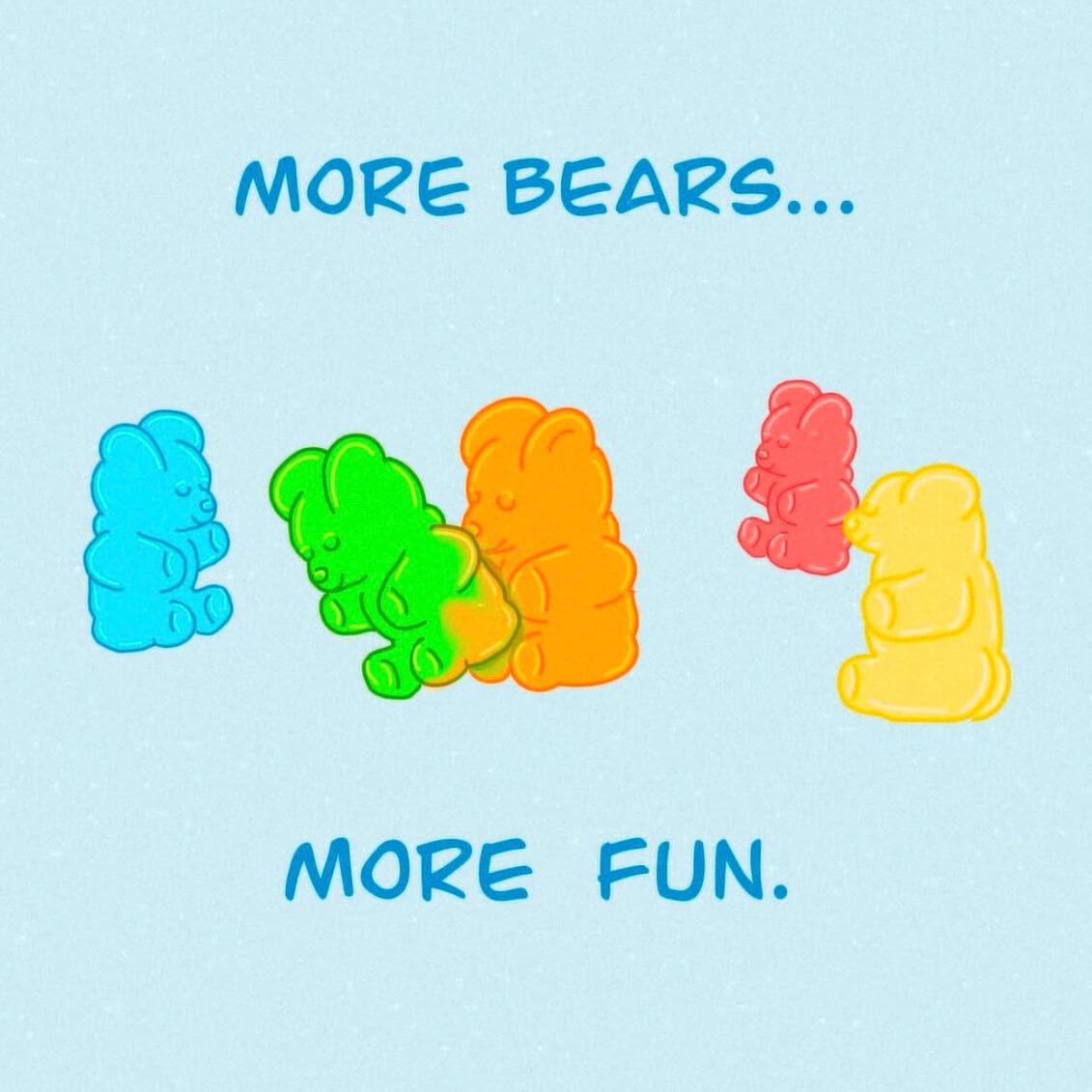 Camiseta More Bears, More Fun 🐻
