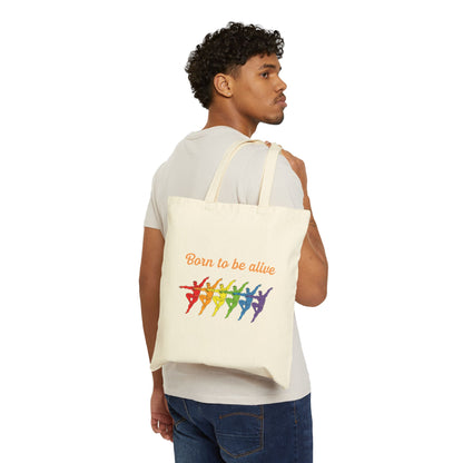 Born to be Alive-Pride Collection Tote Bag
