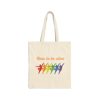 Born to be Alive-Pride Collection Tote Bag